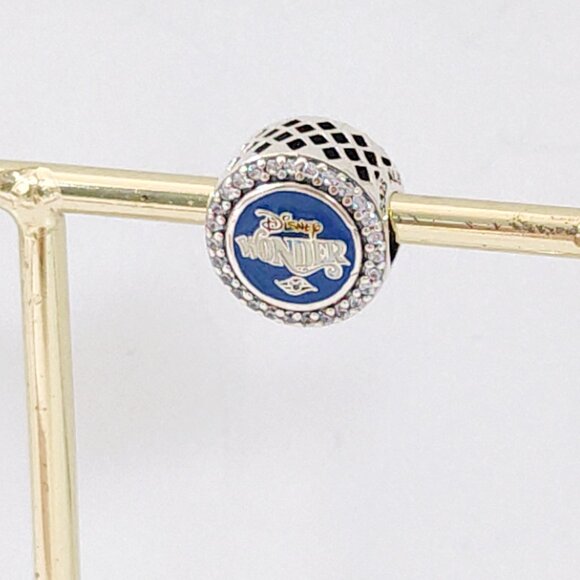 Pandora Cruise Line Wonder Donald Duck and Huey Bead Charm Bracelet Pendant S925 - Picture 2 of 4